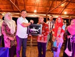 Silaturahmi dengan Tim Binfungtaswilnas Mabes TNI, Wabup Bagus Sampaikan Kondisi Abrasi