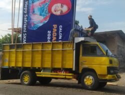 Baleho Balon Walikota Pagaralam Hepy Mulai Dipasang