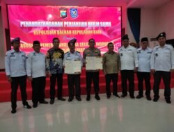 APDESI Karimun, Ikuti MoU DPD APDESI Kepri Dengan Kapolda Kepri.