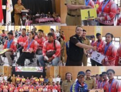 Pj Walikota Pagaralam Menyerahkan Uang Pembinaan Untuk Atlit, Pelatih dan Official Porprov