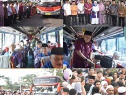 Pj Sekda Pagaralam Lakukan Pelepasan 217 Jama’ah Calon Haji Tahun 2024