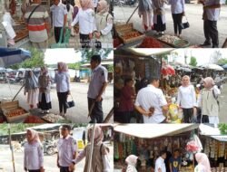 DKP Empat Lawang Lakukan Pengecekan Harga di Pasar Pulo Mas Tebing Tinggi