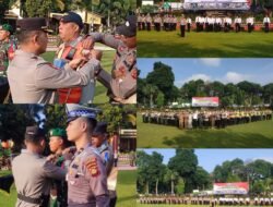 Polres Pagaralam Apel Gabungan Operasi Patuh Musi Tahun 2024 