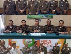 Memperingati Bhakti Adhyaksa, Kejari Pagar Alam Laksanakan Konferensi Pers