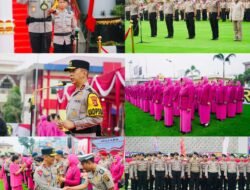 Kapolda Sumsel Terima Korps Raport Kenaikan Pangkat 855 Personel
