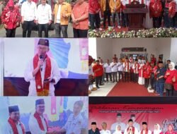 Alpian dan Afikri Langsung Deklarasi Usai Mendaftar di KPU Pagar Alam