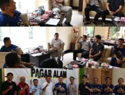 Pj Wali Kota Pagar Alam Terima Kedatangan Audiensi Pengurus Perbasi
