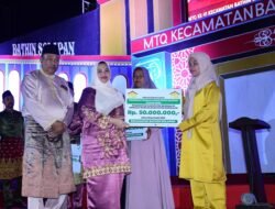 Bupati Kasmarni Buka MTQ VI Kecamatan Bathin Solapan, 13 Kafilah Siap Bermusabaqoh