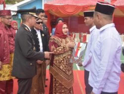 8 Napi Lapas Bengkalis dapat Remisi Bebas, Bupati Kasmarni Harapkan Jadilah Insan yang Baik