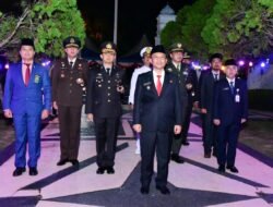 Hari Kemerdekaan ke-79, Wabup Bagus Pimpin Apel Kehormatan Renungan Suci