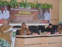 Buka Musrenbang Kecamatan Bukit Batu, Bupati Kasmarni Sampaikan 9 Program Strategis