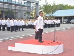 Sekda Pimpin Apel Perdana Pasca Idul Fitri 1446 H/2025 M di Lingkup Pemkab Bengkalis