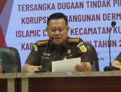 Tersangka Kasus Korupsi Bangunan Dermaga Islamic Center Kundur Tahun 2024, Ditetapkan Oleh Kajari Karimun
