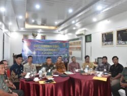 TMMD ke-124, Bupati Bengkalis dan Dandim 0303 Ikuti Rapat Teknis Secara Virtual