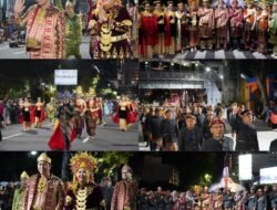 Wako Ludi Pimpin Delegasi Kota Pagar Alam Ikuti Karnaval Budaya di Surabaya