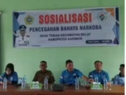 Pemdes Tebias Gelar Sosialisasi Bahaya Narkoba dan Penyebarluasan Informasi Tentang Pencegahan