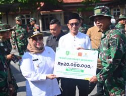 Dipimpin Korem 031/Wirabima, Bupati Bengkalis Hadiri Upacara Penutupan TMMD Ke-124 Tahun 2025