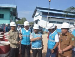 Tinjau PLTD Pangkalan Batang, Wabup Bagus Berharap Listrik bawah Laut segera Terealisasi