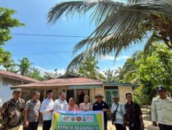 PTPN IV Regional II Kebun Air Batu Serahkan 33 Paket Sembako 