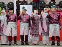 Meriah, 1500 Peserta Pawai Taaruf Kafilah Kabupaten Bengkalis Tampil Maksimal