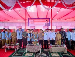 Bupati Kasmarni Ikuti Peresmian Koperasi Merah Putih di Desa Bumbung Bathin Solapan