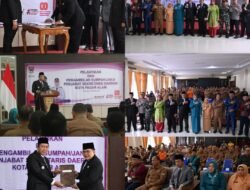 Walikota Lantik Kadisdukcapil Jadi Pj Sekda Pagaralam