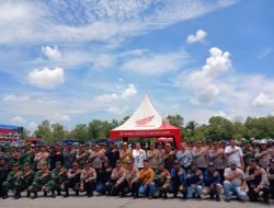 Simulasi Sispammako dan Sispam Unras Polres Bengkalis, Wujudkan Kesiapsiagaan dan Sinergi Aparat