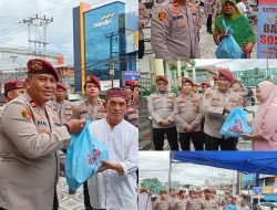 Peringati Hari Jadi Reserse Polri 78.Satreskrim Polres Pagaralam Gelar Bakti Sosial