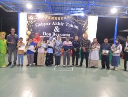 Wakil Dirut PT. Timah, Hadiri Hiburan Akhir Tahun di Desa Gemuruh