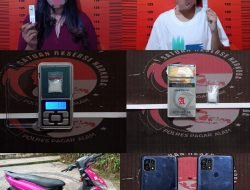 Pengedar Sabu Ditangkap Satres Narkoba Polres Pagar Alam Amankan Sabu 1.13 Gram
