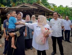 Bupati Kasmarni Kunjungi Desa Bantan Timur, Perkuat Pendidikan Ramah Anak dan Pemberdayaan Perempuan.