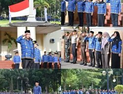 Wako Pagaralam Jadi Inspektur Upacara gabungan