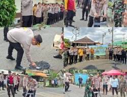 Program BELIDA Polres Bersama TNI, Pol PP, PUTR dan Masyarakat, Perbaiki Jalan Demi Keselamatan Berlalulintas 