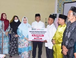 Bupati Kasmarni dan Rombongan Lanjutkan Safari Ramadhan di Bandar Laksamana
