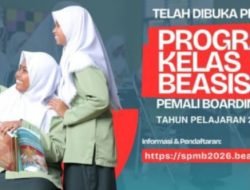 Pendaftaran Kelas Beasiswa PT.Timah Tahun Ajaran 2026/2027 Resmi Dibuka