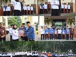 Wawako Jadi Inspektur Apel Awal Bulan