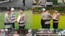Kapolres Pagar Alam Pimpin Upacara PTDH Personel Pelanggar Kode Etik