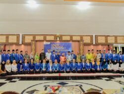 Hadiri Pelantikan PC PMII Bengkalis, Bupati Ajak Pemuda Aktif Bangun Daerah