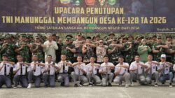 Sekda Bengkalis Hadiri Penutupan TMMD Ke-128
