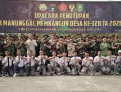 Sekda Bengkalis Hadiri Penutupan TMMD Ke-128